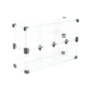 Ver imagem 3 de Baleiro Expositor Preto de Vidro - 0,50 X 0,30 X 0,15m