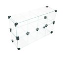 Ver imagem 1 de Baleiro Expositor Preto de Vidro - 0,50 X 0,30 X 0,15m