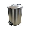 Ver imagem 1 de Lixeira Inox 5L Slim com Pedal