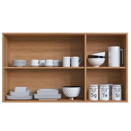 Cozinha Compacta Cedro 8 Portas 3 Gavetas Montana/fumê - Quiditá Móveis - 6
