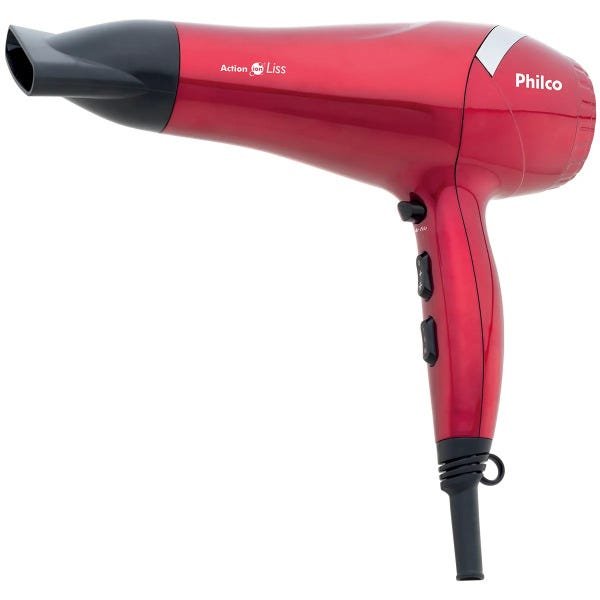 Menor preço em Secador de Cabelo Philco Action Ion Liss 2000W 127V