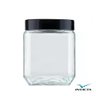 Pote Quadrado De Vidro 1,2ltrs Multiuso Tampa Rosca - 2