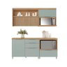 Cozinha Modulada Completa Marquesa 4 Peças (2aéreos+2balcões) C4p24 Nature - Nesher - 1