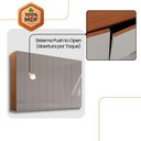Ver imagem 7 de Guarda Roupa Casal Everest MDF 10 Pts 4 Gav e 13 Prateleiras