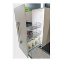 Ver imagem 2 de Mini Despensa Tripla Deslizante C/bandeja Inox Jomer 8851