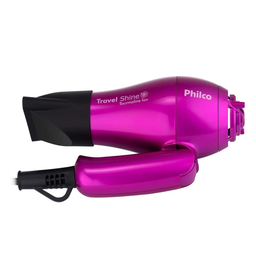 Kit Travel Shine Rosa Philco – Prancha + Secador Bivolt - 2