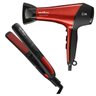 Kit Secador E Prancha de Cabelo Britânia Beauty Duo Vermelho 220V - 1
