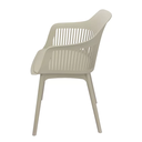 Ver imagem 4 de Kit com 4 Cadeira Marcela Montreal Sala Cozinha Jantar 140pp Nude