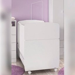 Berço Mini Cama com Suporte Mosquiteiro Docinho Art In Móveis - 5