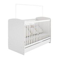Berço Mini Cama com Suporte Mosquiteiro Docinho Art In Móveis - 1 Berço Mini Cama com Suporte Mosquiteiro Docinho Art In Móveis - 1