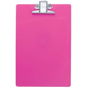 PRANCHETA PLÁSTICA SUPER METAL ROSA