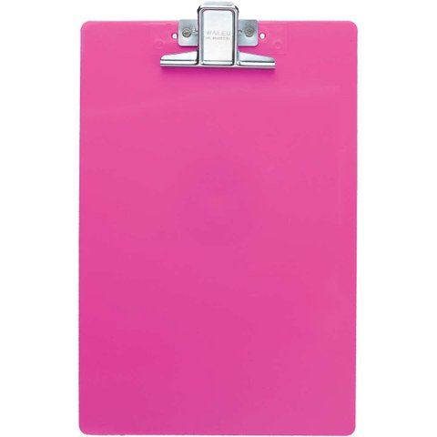 PRANCHETA PLÁSTICA SUPER METAL ROSA