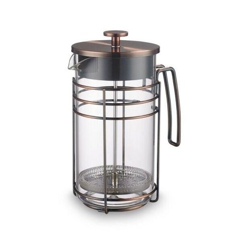 Cafeteira Francesa em Vidro e Aço Inox 1000ml - Oxford