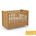 Ver imagem 4 de Jogo de Quarto Infantil Tutto New Cômoda 1 Porta e Berço Freijó/branco Soft com Capitonê - Matic