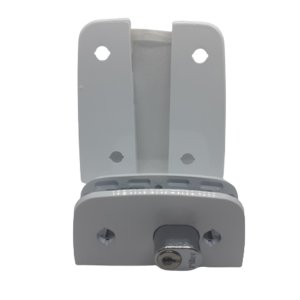 Kit para porta de abrir em zamac com pintura eletrostática Branco
