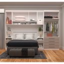 Ver imagem 2 de Guarda Roupa Dormitório Modulado Alpes Casal 1,58 m Queen - Roupeiro Luciane M02:Cinammon