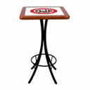 Ver imagem 2 de Jogo Mesa Quadrada Alto 60 X 60 Cm para Cozinha Duff Imbuia 4 Lugares