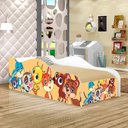 Ver imagem 1 de Mini Cama Fun Bichinhos Infantil com Colchão
