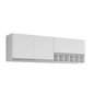 Armário de Cozinha Aereo 100% MDF Prisma 174cm Branco - Mgm - 2