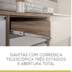 Cozinha Nesher Baronesa 3 - Branco - 3 Cozinha Nesher Baronesa 3 - Branco - 3
