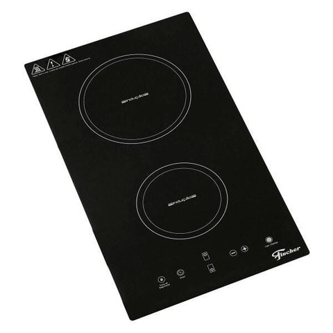 Cooktop Fischer 2 Bocas por Indução Vitrocerâmica Touch