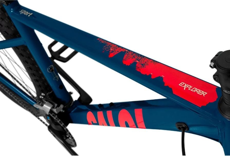 Bicicleta Caloi Explorer Sport Tam 21(xl) 16v Azul 2024 - 4