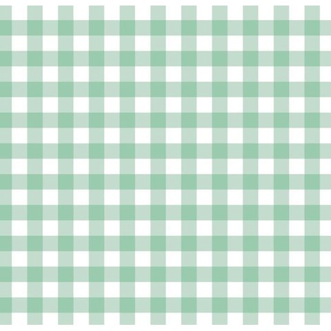Papel de Parede Wiler Bambine - Xadrez Vichy Verde Ba0022