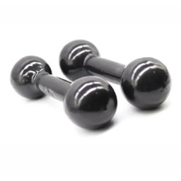 Kit Aeróbico : Halter 2Kg Par + Colchonete + Roda Abd + - 3
