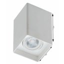 Ver imagem 3 de Spot Sobrepor Dital 1 Lâmpada Mr16 Quadrado Branco Alto