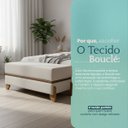 Ver imagem 6 de Puff Recamier Kodama 150 Cm para Sala Quarto Pé de Cama Hall de Entrada Bouclé Premium Luxo