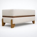 Ver imagem 3 de Puff Recamier Kodama 150 Cm para Sala Quarto Pé de Cama Hall de Entrada Bouclé Premium Luxo