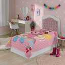 Ver imagem 1 de Cobertor Manta Fleece Rainbow Ruby Lepper - Rosa