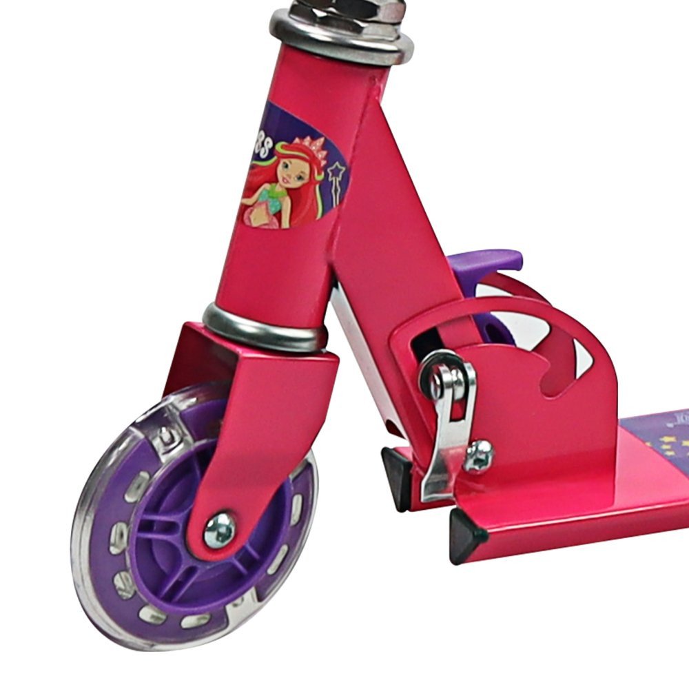Patinete Infantil Princesa com 3 Rodas que Acendem com o Movimento - 3