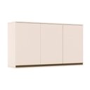 Ver imagem 1 de Armário Aéreo p/ Cozinha Connect 3 Portas 120cm Off White - Henn