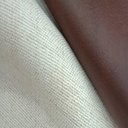 Ver imagem 2 de Sofá Esther 2 Lugares 150cm Marrom Courino Linho Off White Sofá Home