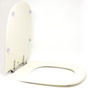 Ver imagem 2 de Assento Sanitário Poliéster para Louça Ibiza (incepa) Aço (reb. Oculto) Biscuit