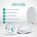 Ver imagem 3 de Assento Sanitário Poliester Absolute Verde Amazônia para Vaso Ideal Standard