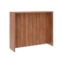 Ver imagem 1 de Balcão Ilha Cozinha Gourmet Bancada Bella 2613 120cm Nogal - Carraro
