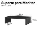 Ver imagem 3 de Suporte para Monitor - de Mesa - Ead Home Office Mdf Organização 33cm X 20cm