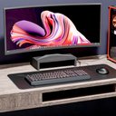 Ver imagem 5 de Suporte para Monitor - de Mesa - Ead Home Office Mdf Organização 33cm X 20cm