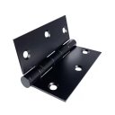 Ver imagem 2 de Dobradiça Inox P Porta C/ Rolamento 3½x3 Preto - 6 Unidades