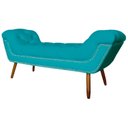 Ver imagem 5 de Recamier Sofá Divã Namoradeira Sienna 90cm Solteiro Suede