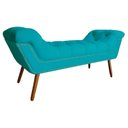 Ver imagem 1 de Recamier Sofá Divã Namoradeira Sienna 90cm Solteiro Suede