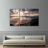 Quadro decorativo Montanhas Horizonte Paisagem 105x65 - 1