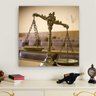 Quadro decorativo Balança da Justiça 60x60 Advocacia Direito - 1