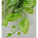 Ver imagem 2 de Kit 2 Pendente Planta Artificial Permanente Verde Realista