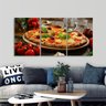 Quadro de Pizza Conjunto 3 Peças Para Restaurante Sala - 5