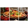 Quadro de Pizza Conjunto 3 Peças Para Restaurante Sala - 6