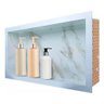 Nicho em Porcelanato Branco Calacata Ouro 60x32cm - 5