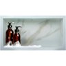 Nicho em Porcelanato Branco Calacata Ouro 60x32cm - 2